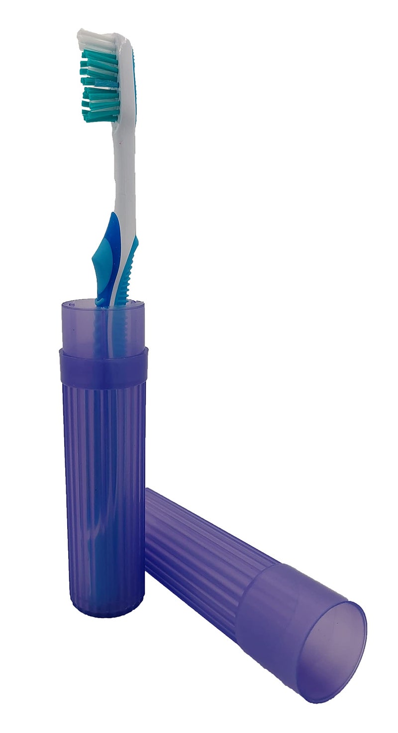 American Comb Toothbrush Holder (Blue Pink White Purple) - Made in The USA. W/Ventilation Holes. - Image 4